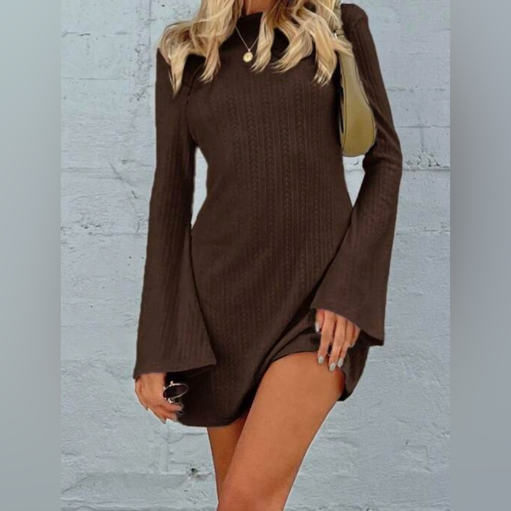 SOLD Brown mini dress